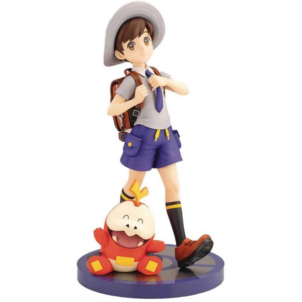 Kotobukiya - Pokemon - ARTFX J - Florian With Fuecoco Statue  COLLECTIBLES